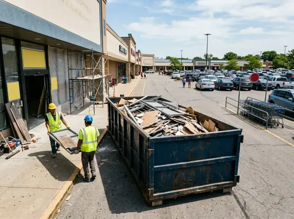 retail-store-renovation-debris-003 — frequently asked questions, Roll-off Dumpster Rentals in Holmen, WI